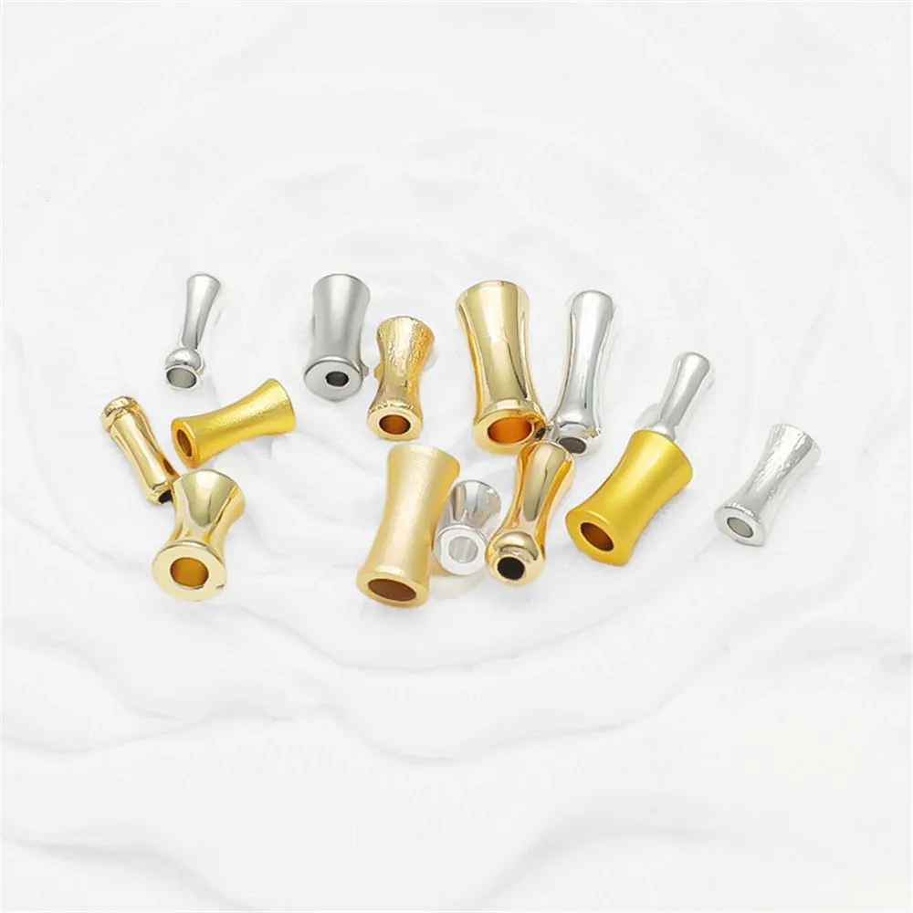 14k Gold Color Retention Glossy Small Waist 4*9mm Through-hole Bead Loose Bead Bracelet Diy Handmade Accessories
14k Gold Color Retention Glossy Small Waist 4*9mm Through-hole Bead Loose Bead Bracelet Diy Handmade Accessories