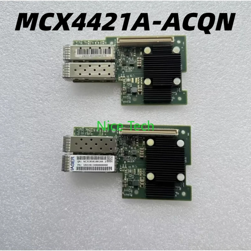 MCX4421A-ACQN ConnectX 4 LX 25G OCP Fiber Network Card 10G Ethernet
MCX4421A-ACQN ConnectX 4 LX 25G OCP Fiber Network Card 10G Ethernet