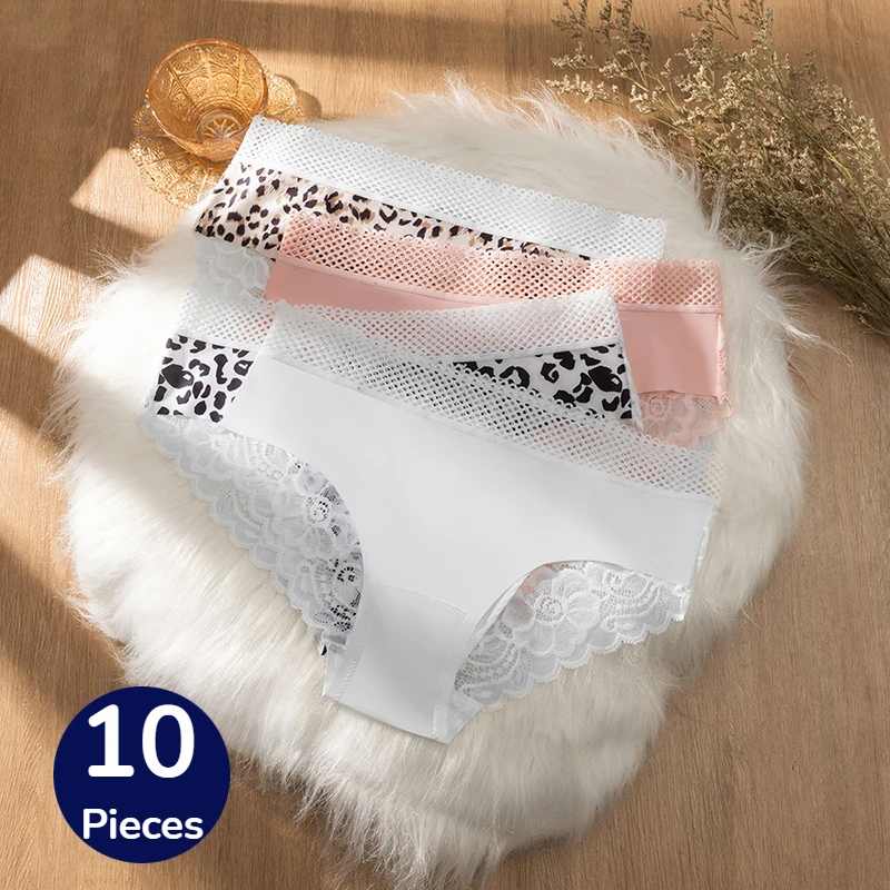 Женские трусики TrowBridge, 10 шт./компл., модные, с цветочным кружевом, женские трусы-слипы с леопардовым принтом, с вырезом на талии, сексуальное нижнее белье, удобные трусы
Женские трусики TrowBridge, 10 шт./компл., модные, с цветочным кружевом, женские трусы-слипы с леопардовым принтом, с вырезом на талии, сексуальное нижнее белье, удобные трусы