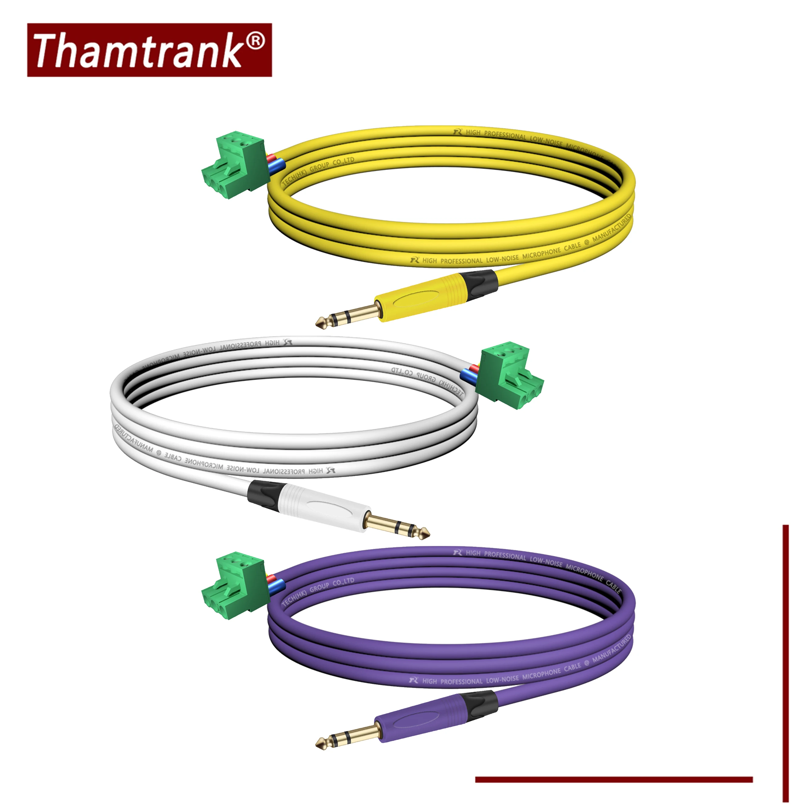 Precision 6.35mm TRS Connection, Lead Smooth transmission, robust terminal adaption and durable finish for pro audio integration
Precision 6.35mm TRS Connection, Lead Smooth transmission, robust terminal adaption and durable finish for pro audio integration