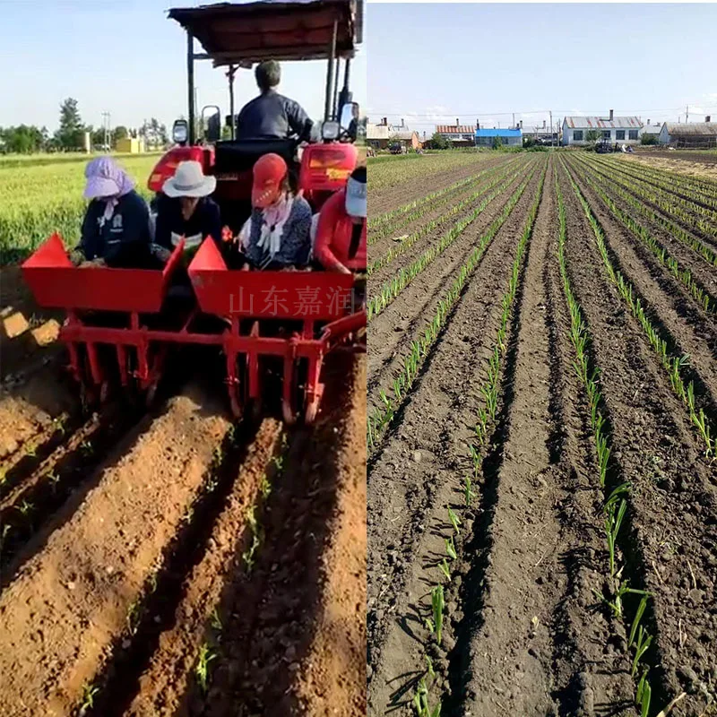 HCY Multifunctional green onion transplanter, double row four-person green onion planter, red green onion planter
HCY Multifunctional green onion transplanter, double row four-person green onion planter, red green onion planter