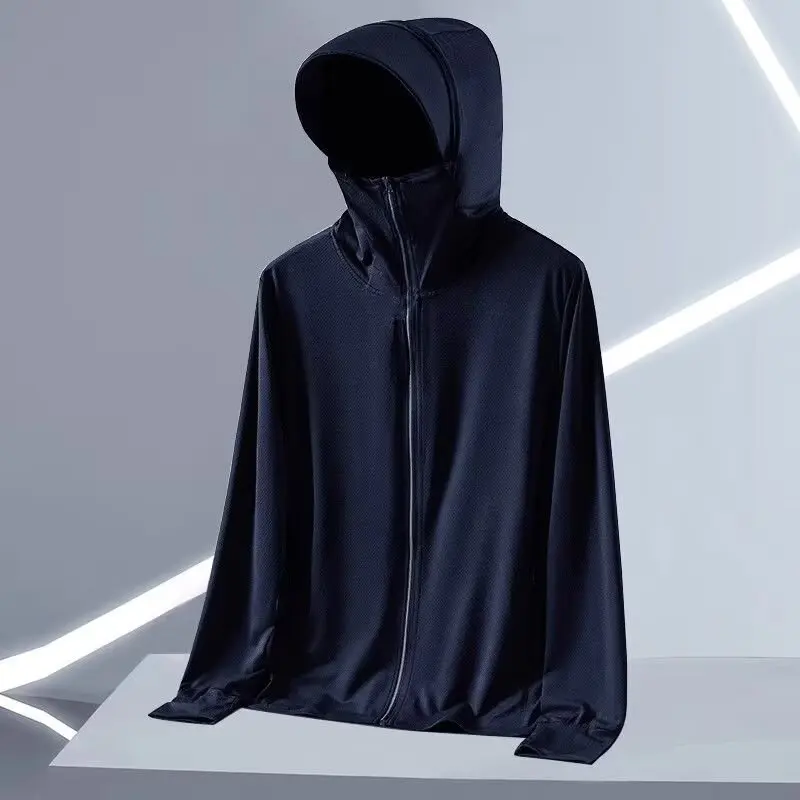 Summer Ice Silk Sun Protection Clothing Women's Outdoor Thin Breathable Quick Dry Fishing Casual Sports Zipper Hooded Coat
Summer Ice Silk Sun Protection Clothing Women's Outdoor Thin Breathable Quick Dry Fishing Casual Sports Zipper Hooded Coat