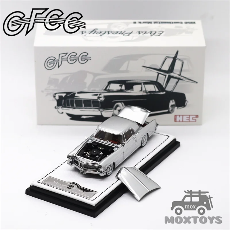 GFCC 1:64 1956 Continental Mark II Silver Diecast Model Car
GFCC 1:64 1956 Continental Mark II Silver Diecast Model Car