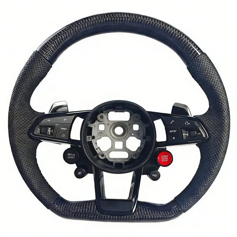 Suitable for Audi R8 steering wheel, compatible with A4L B9A5 carbon fiber
Suitable for Audi R8 steering wheel, compatible with A4L B9A5 carbon fiber