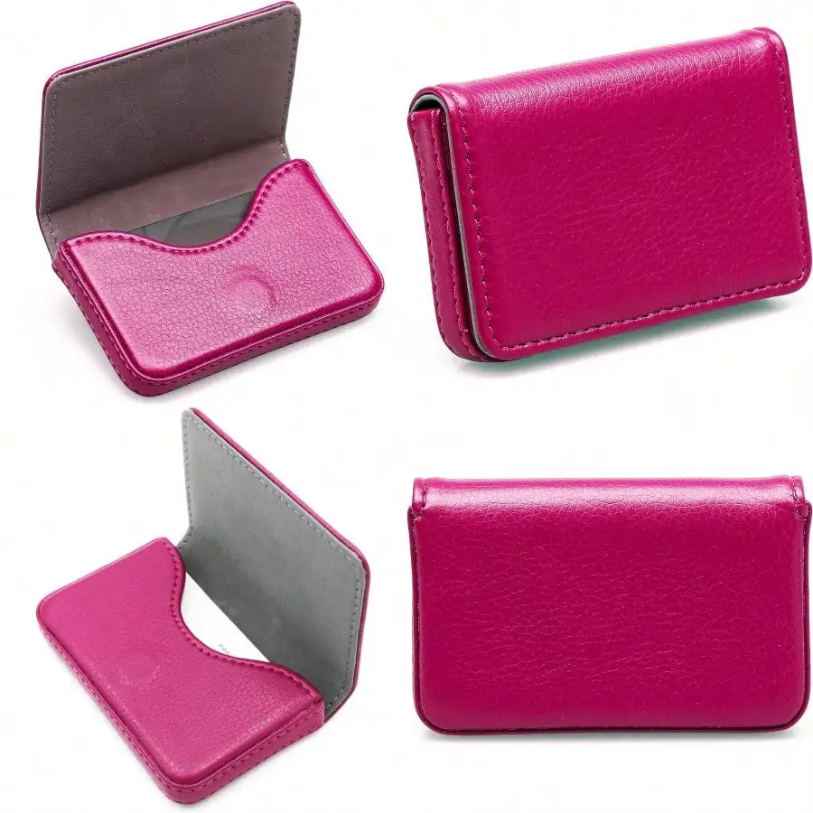 YC RFID Blocking Wallet Minimalist Leather Business Credit Card Holder Rose Fashion
YC RFID Blocking Wallet Minimalist Leather Business Credit Card Holder Rose Fashion
