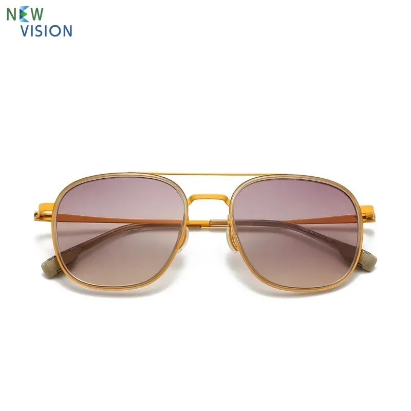 Double Beam Pure Titanium Polarized Sunglasses Men Women Fashion Ultra Light Square Outdoor Travel Driving UV400 Sun Glasses New
Double Beam Pure Titanium Polarized Sunglasses Men Women Fashion Ultra Light Square Outdoor Travel Driving UV400 Sun Glasses New