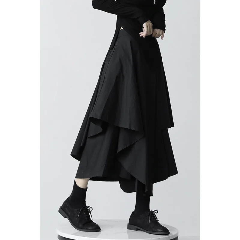 2026 женские черные юбки, готическая нерегулярная плиссированная юбка с высокой талией, брюки для женщин, винтажные юбки-карго, женская одежда
2026 женские черные юбки, готическая нерегулярная плиссированная юбка с высокой талией, брюки для женщин, винтажные юбки-карго, женская одежда