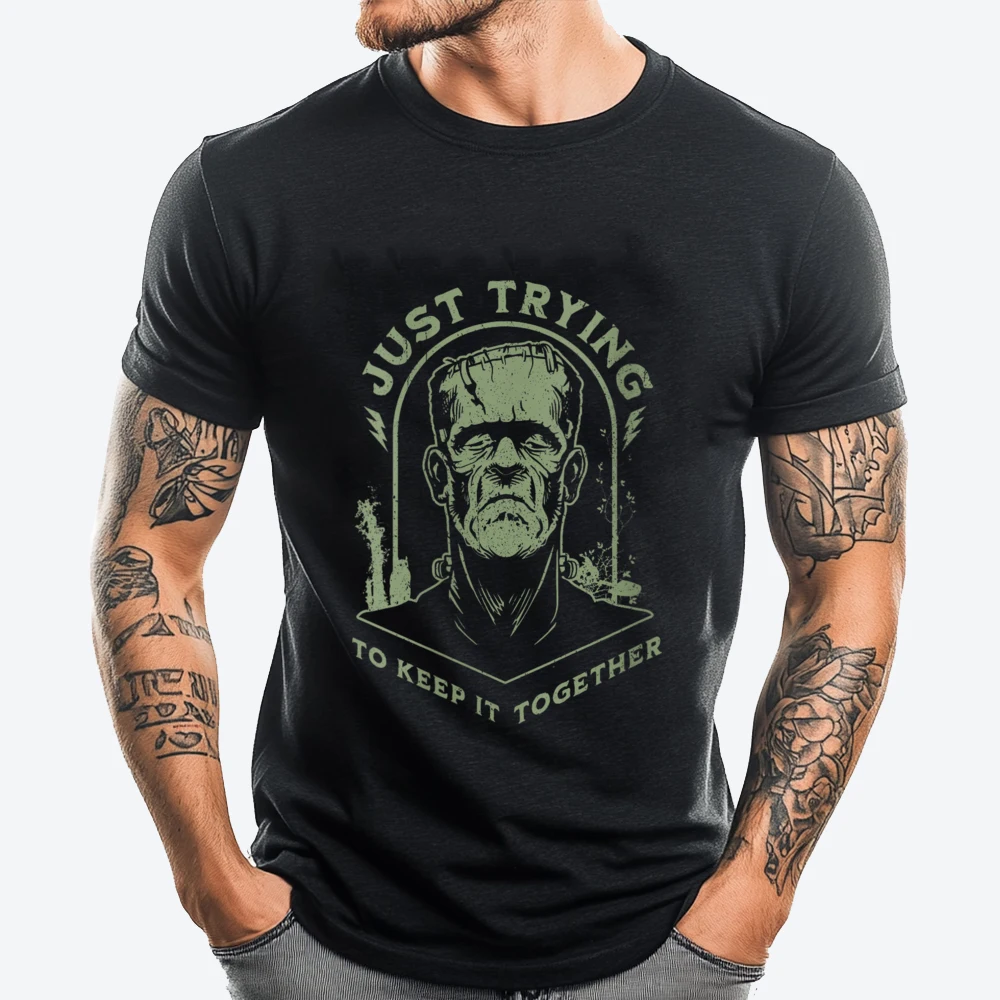 Womens Frankenstein Monster Just Trying To Keep It Together Grahpic Tee Shirt Brand Clothing Easter Sunday
Womens Frankenstein Monster Just Trying To Keep It Together Grahpic Tee Shirt Brand Clothing Easter Sunday