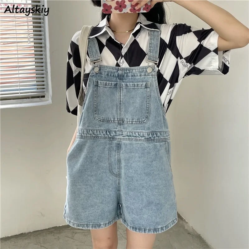 Denim Rompers Women Summer Loose Korean Style Students All-match Fashion High Street Casual Vacation Popular Slouchy Stylish Ins
Denim Rompers Women Summer Loose Korean Style Students All-match Fashion High Street Casual Vacation Popular Slouchy Stylish Ins