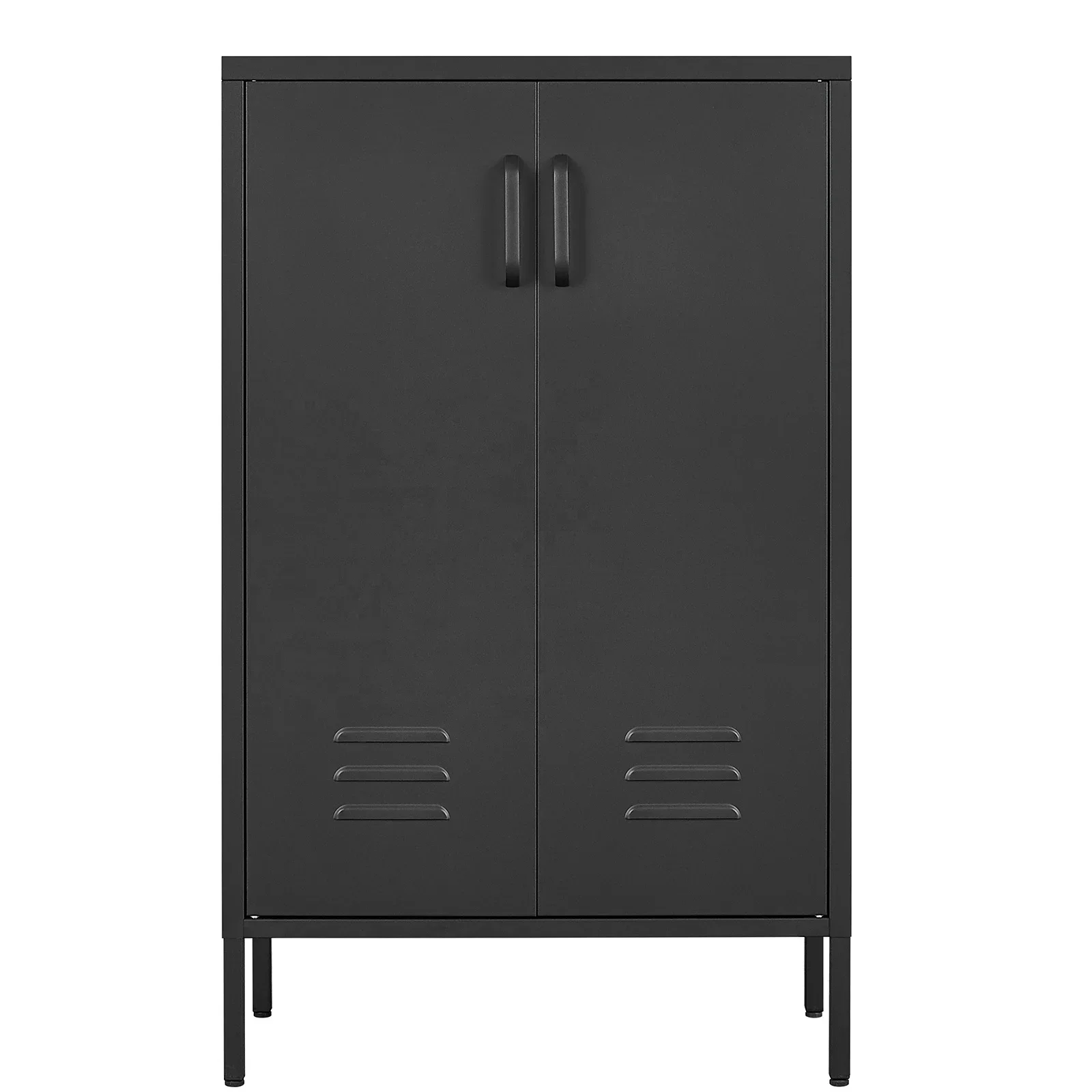 Home Furniture Manufacturer Iron Storage Cabinet Magnetic Door Modern Design 2 Door High Feet Metal Cabinet Locker
Home Furniture Manufacturer Iron Storage Cabinet Magnetic Door Modern Design 2 Door High Feet Metal Cabinet Locker