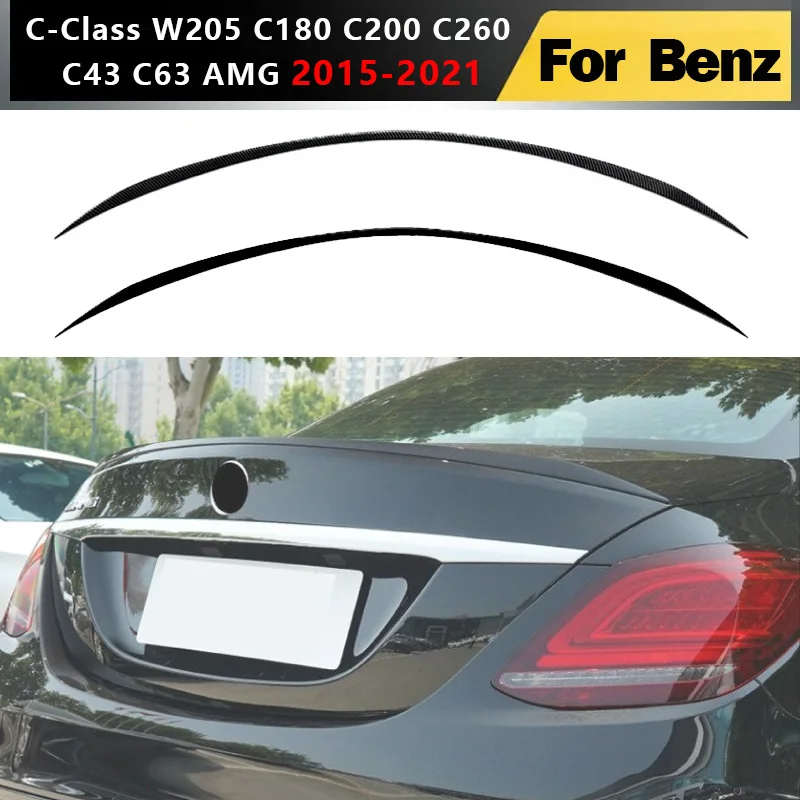 2015-2021 для Mercedes C-Class W205 C180 C200 C260 C43 C63 AMG Заднее крыло Спойлер Хвостовое крыло Фиксированное ветрокрыло Автозапчасти Украшение
2015-2021 для Mercedes C-Class W205 C180 C200 C260 C43 C63 AMG Заднее крыло Спойлер Хвостовое крыло Фиксированное ветрокрыло Автозапчасти Украшение