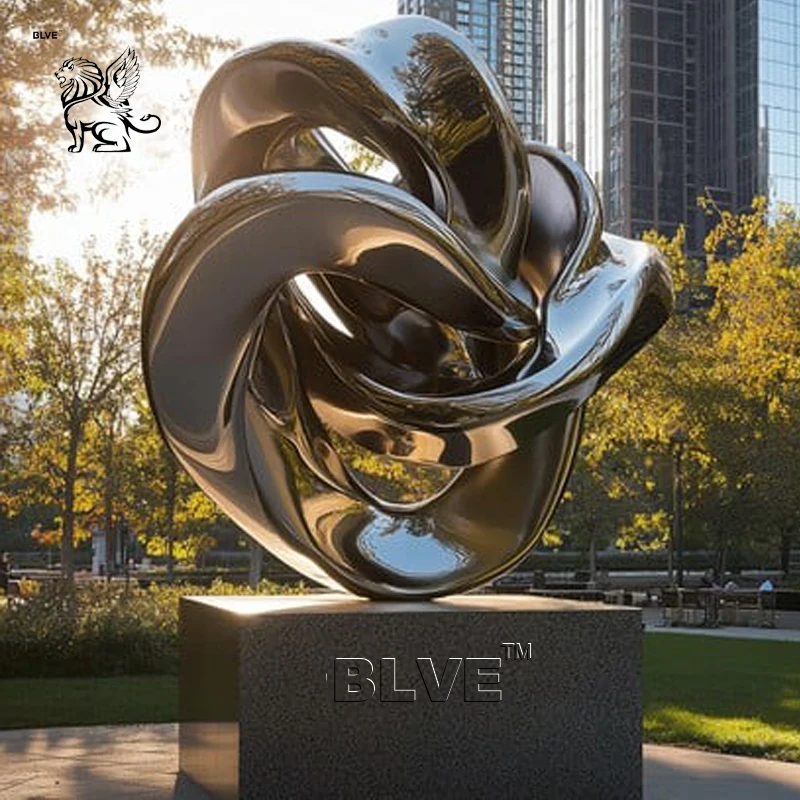 BLVE Outdoor Garden Decoration Pop Art Abstract Metal Design Mirror Polished Stainless Steel Sculpture
BLVE Outdoor Garden Decoration Pop Art Abstract Metal Design Mirror Polished Stainless Steel Sculpture