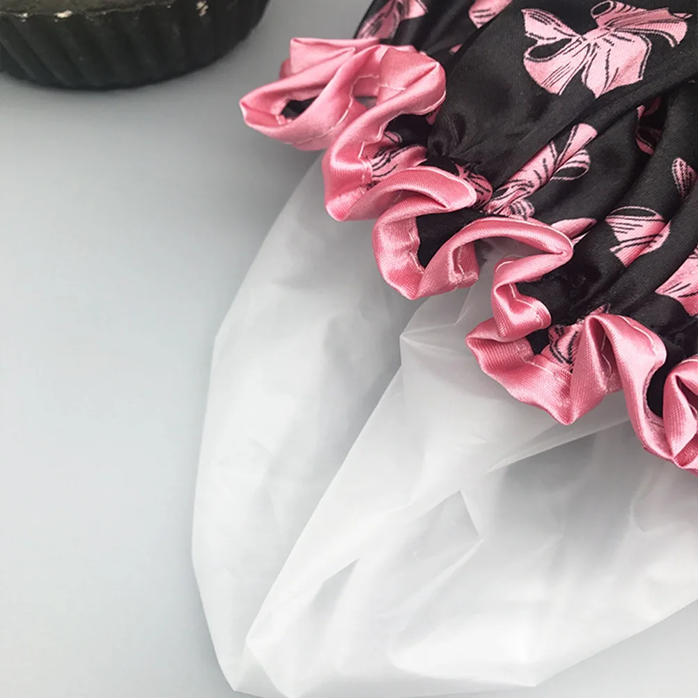2pcs Shower Double Layer Printing Waterproof Washable Hair Caps Bath for Women Girls (Bowknot + Dot)
2pcs Shower Double Layer Printing Waterproof Washable Hair Caps Bath for Women Girls (Bowknot + Dot)