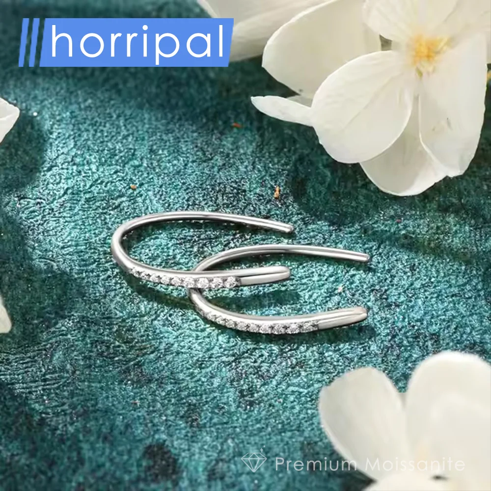 D Color VVS1 Moissanite Earrings for Women GRA Certified Solid 925 Sterling Silver Dainty Earrings Fine Jewelry Gifts for Girls
D Color VVS1 Moissanite Earrings for Women GRA Certified Solid 925 Sterling Silver Dainty Earrings Fine Jewelry Gifts for Girls