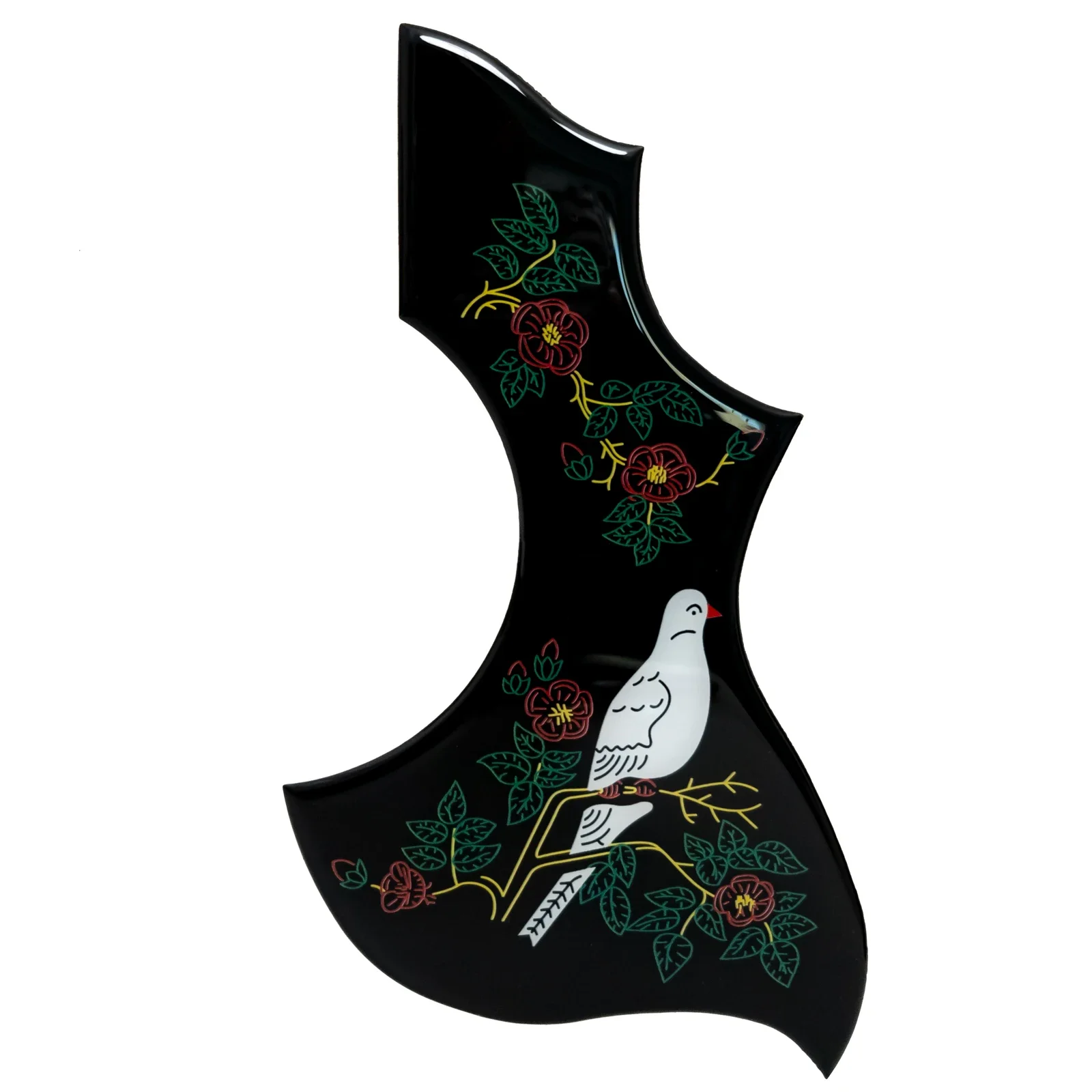 Yumiya Acoustic Guitar Pickguard Dove Thick 2MM Scratch Plate for Hummingbird Guitar Self-Adhesive Fits 40-41 Inch
Yumiya Acoustic Guitar Pickguard Dove Thick 2MM Scratch Plate for Hummingbird Guitar Self-Adhesive Fits 40-41 Inch