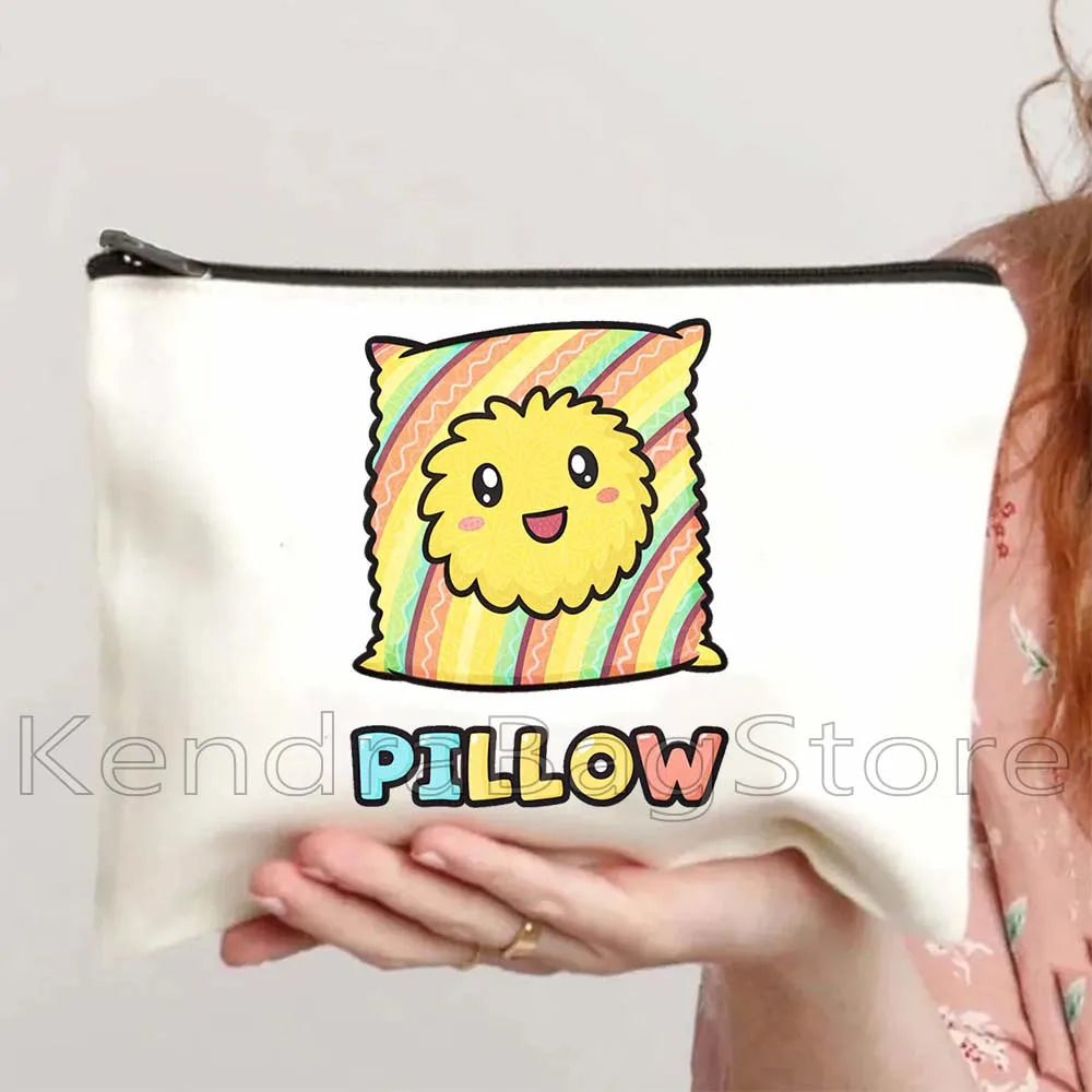Colorful Cute Pillow Print Canvas Bags Travel Storage Lipstick Toilet Cosmetic Makeup Bag Pencil Case Pouch Key Coin Purse Gifts
Colorful Cute Pillow Print Canvas Bags Travel Storage Lipstick Toilet Cosmetic Makeup Bag Pencil Case Pouch Key Coin Purse Gifts
