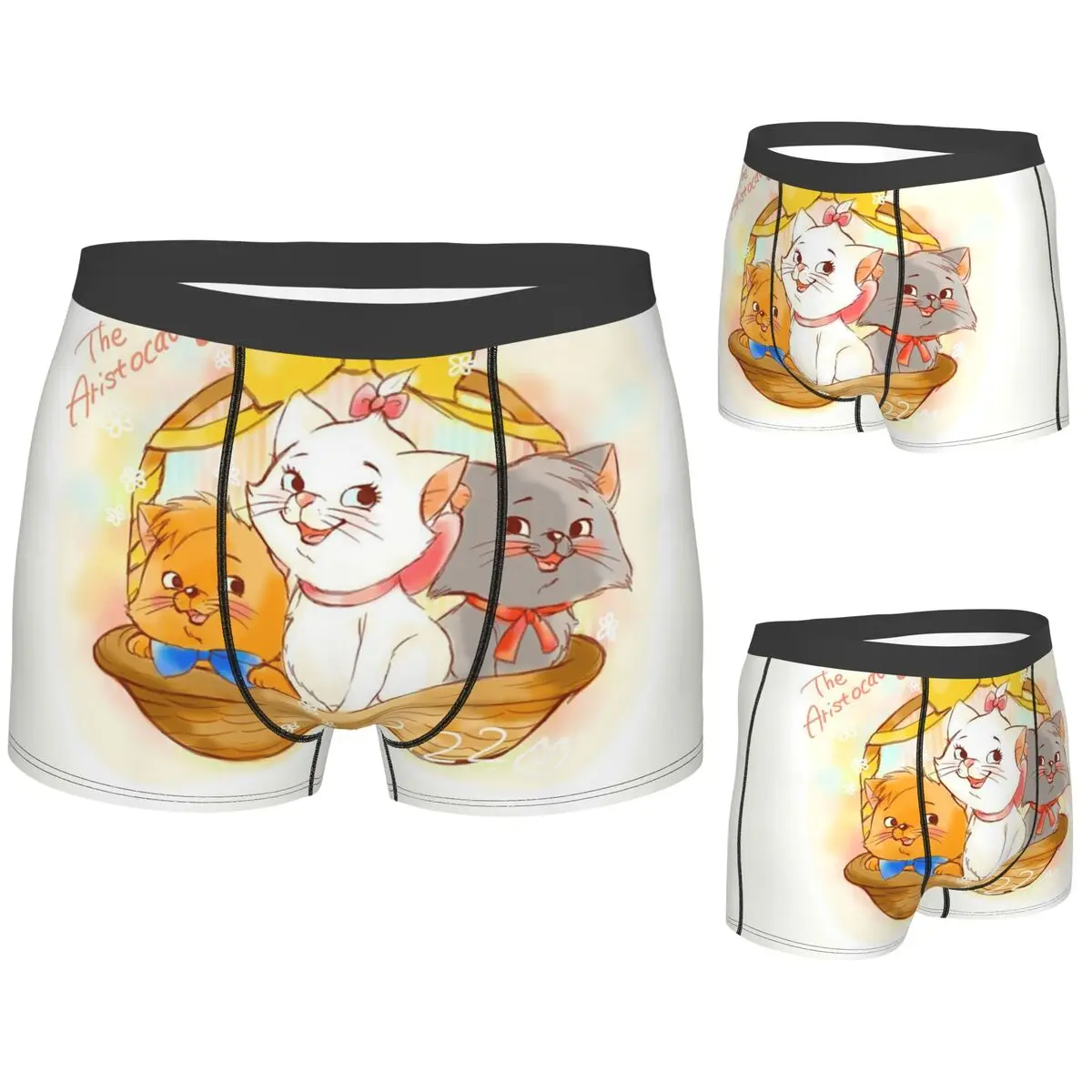 Boxer Underpants Shorts Aristocats Cats Marie Berlioz Toulouse Panties Male Breathable Underwear for Homme Man Boyfriend Gift
Boxer Underpants Shorts Aristocats Cats Marie Berlioz Toulouse Panties Male Breathable Underwear for Homme Man Boyfriend Gift