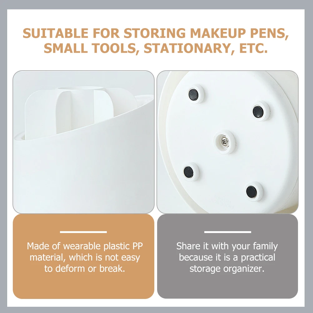 Rotating Makeup Brush Holder Pen Holders Desk Stationery Organizer Pencil for Plastic Pp Storage Tubs Office
Rotating Makeup Brush Holder Pen Holders Desk Stationery Organizer Pencil for Plastic Pp Storage Tubs Office