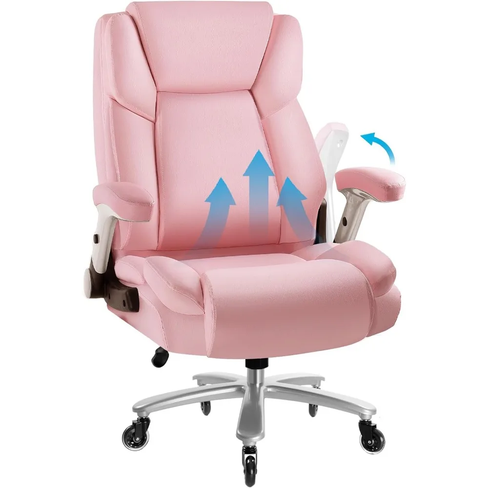 600 lbs Big and Tall Office Chair, Ergonomic PU Leather Executive Comfy Desk Chair with Back Support
600 lbs Big and Tall Office Chair, Ergonomic PU Leather Executive Comfy Desk Chair with Back Support