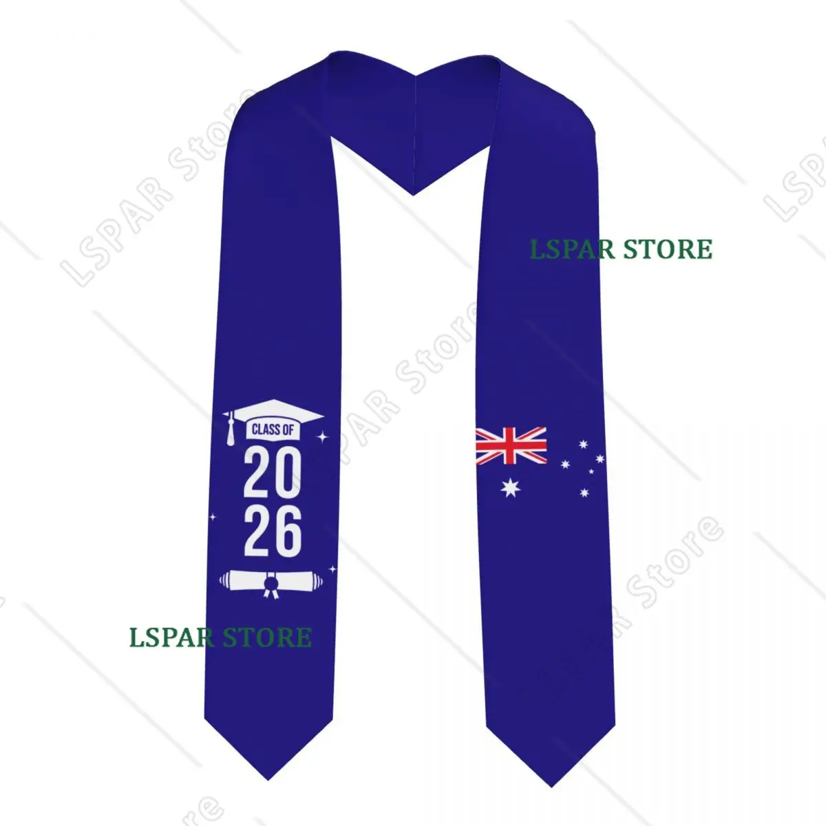 Class Of 2026 Australia Flag Graduation Stole Sash Scarf For International Students Proud 183CM Long
Class Of 2026 Australia Flag Graduation Stole Sash Scarf For International Students Proud 183CM Long