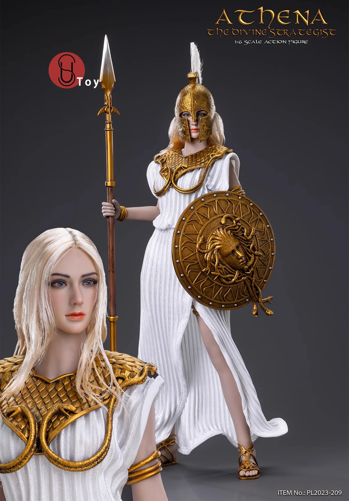 TBLeague PL2023-209 Athena the Divine Strategist 12'' Female Soldier Action Figure Full Set Collectible Model Toys Gift
TBLeague PL2023-209 Athena the Divine Strategist 12'' Female Soldier Action Figure Full Set Collectible Model Toys Gift