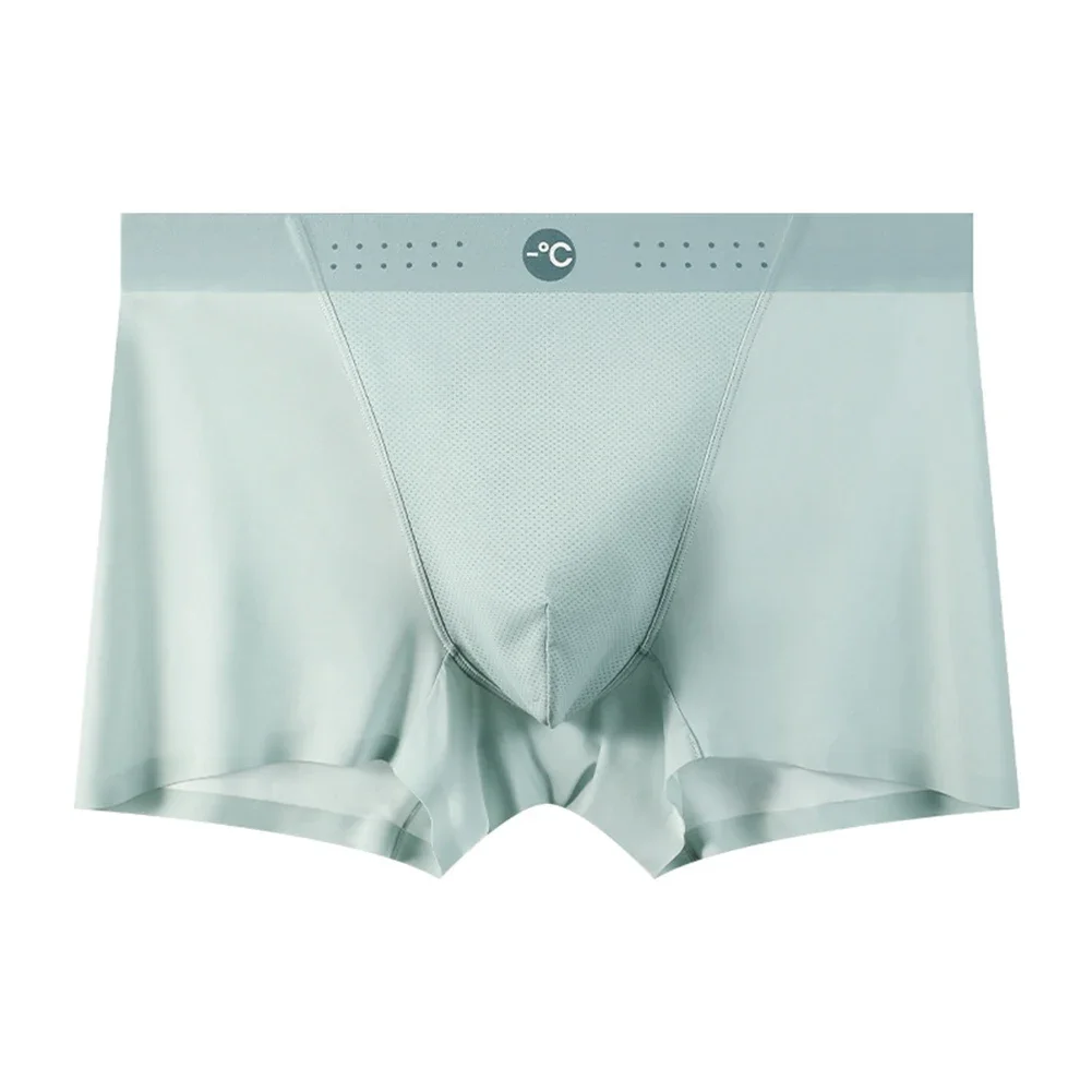 Mens Thin Ice Silk Seamless Underwear Breathable Flat Angle Boxers Solid Trunks Sissy U Convex Pouch Underpants Elastic Knickers
Mens Thin Ice Silk Seamless Underwear Breathable Flat Angle Boxers Solid Trunks Sissy U Convex Pouch Underpants Elastic Knickers