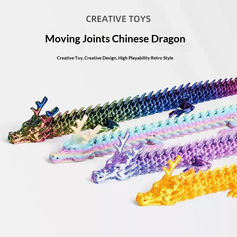 3D Printed Chinese Dragon Kids Toy Articulated Action Figure with Dragon Egg Model Desktop Decoration
3D Printed Chinese Dragon Kids Toy Articulated Action Figure with Dragon Egg Model Desktop Decoration