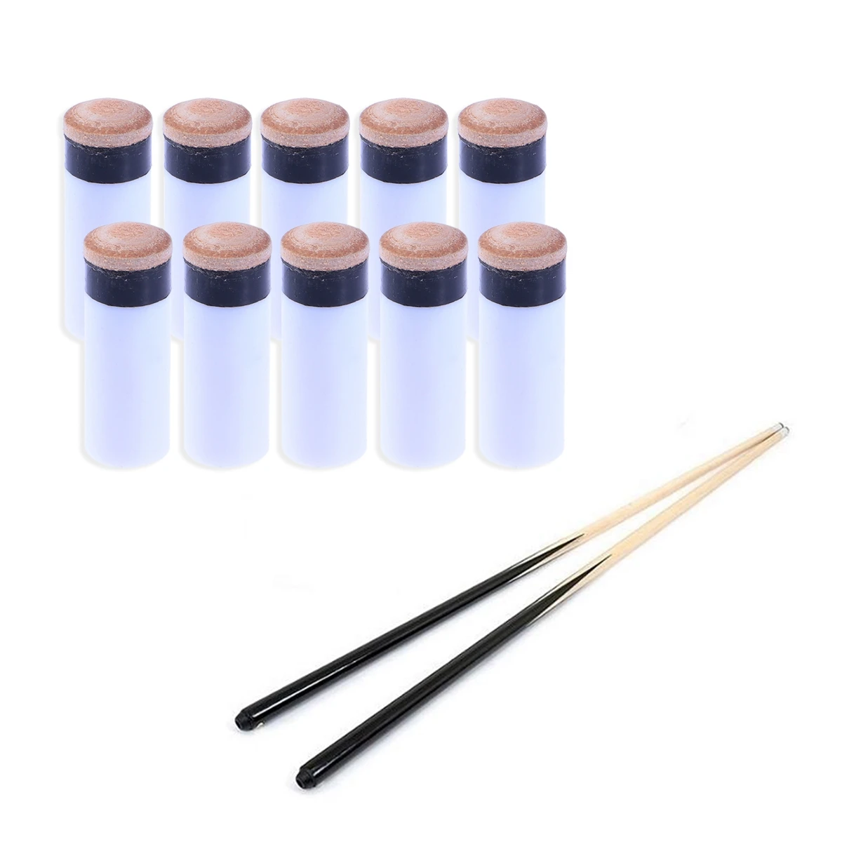 10pcs American Style Ferrules Screw-On Replacement Pool Cue Stick Hard Tips White Brown Strengthening Anti-Splitting Cue 
10pcs American Style Ferrules Screw-On Replacement Pool Cue Stick Hard Tips White Brown Strengthening Anti-Splitting Cue