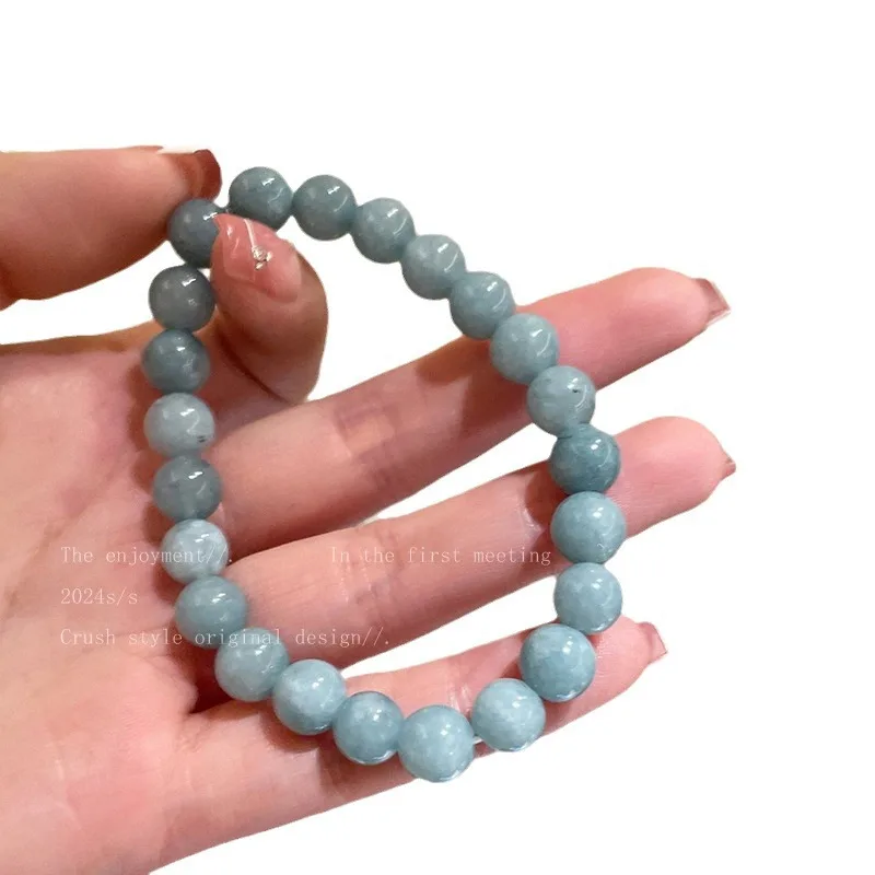 New Chinese Style Blue Crushed Stone Beaded Bracelets for Women Girls Fresh Minimalist Design Hand Jewelry Gifts
New Chinese Style Blue Crushed Stone Beaded Bracelets for Women Girls Fresh Minimalist Design Hand Jewelry Gifts