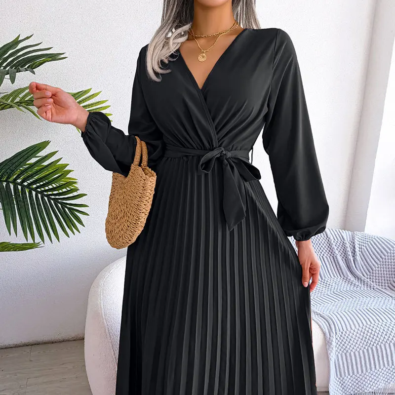 TOY-Women's Clothing2025New Spring Fashion Lace-up Solid Color Cross High WaistvPleated Dress661
TOY-Women's Clothing2025New Spring Fashion Lace-up Solid Color Cross High WaistvPleated Dress661