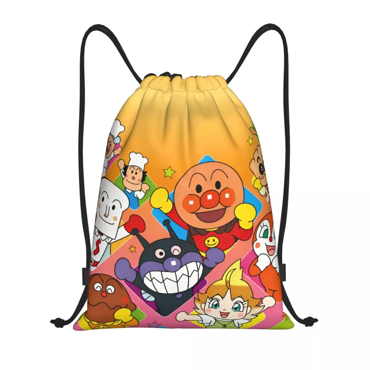 Custom A-Anpanmanes Mangas Comic Animes Drawstring Backpack Bags Men Women Lightweight Gym Sports Sackpack Sacks for Shopping
Custom A-Anpanmanes Mangas Comic Animes Drawstring Backpack Bags Men Women Lightweight Gym Sports Sackpack Sacks for Shopping