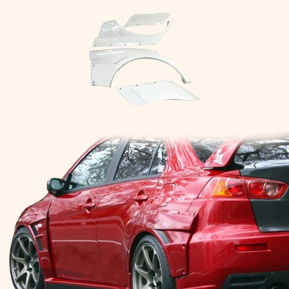 For Mitsubishi EVO 10 X CZ4A 07-16 CS Style Fiberglass Unpaint Rear Fenders
For Mitsubishi EVO 10 X CZ4A 07-16 CS Style Fiberglass Unpaint Rear Fenders