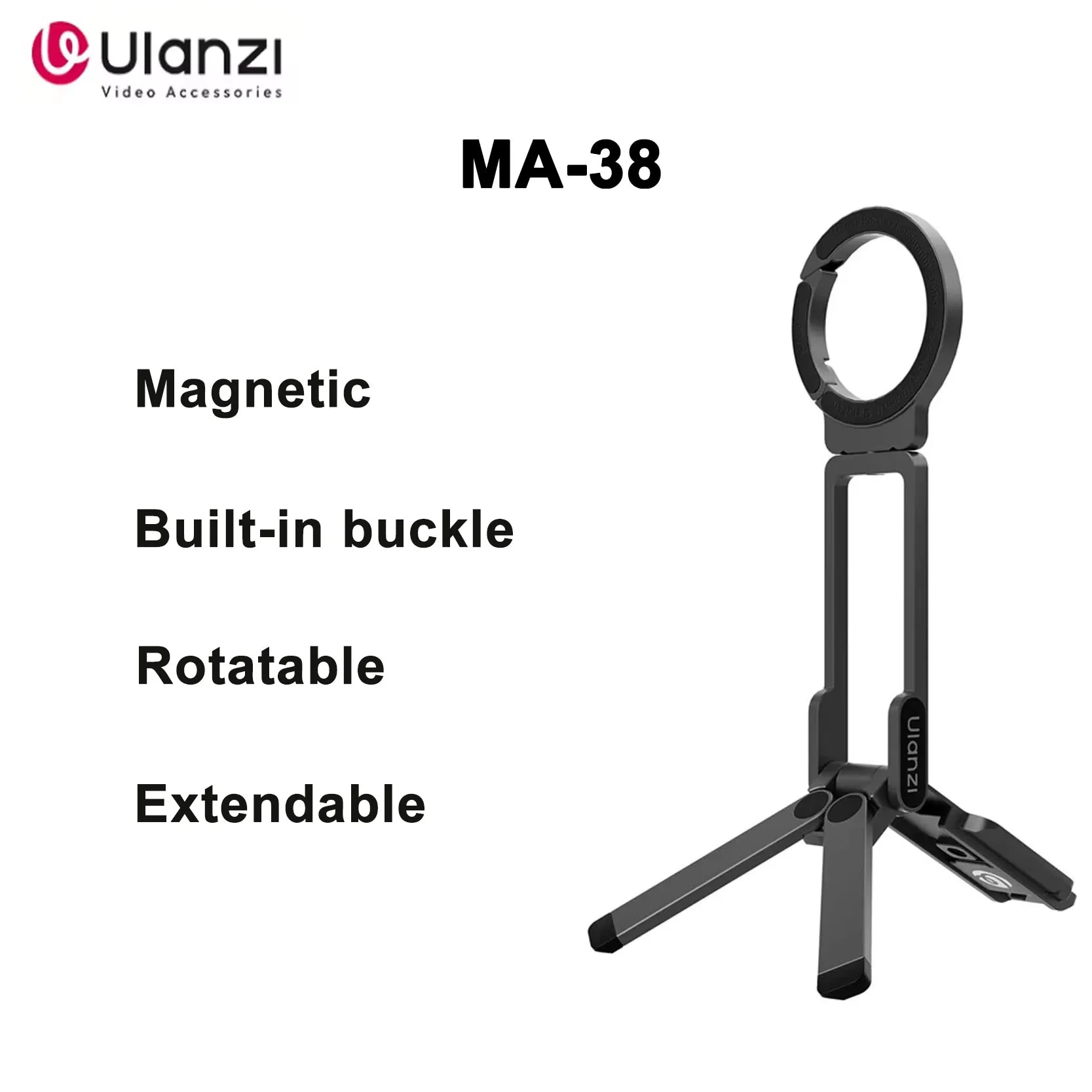 Original Ulanzi MA38 Magnetic Phone Holder For iPhone 16 15 14 Handheld Tripod Quick Snap Hidden Hook Incline Wall Mountable
Original Ulanzi MA38 Magnetic Phone Holder For iPhone 16 15 14 Handheld Tripod Quick Snap Hidden Hook Incline Wall Mountable
