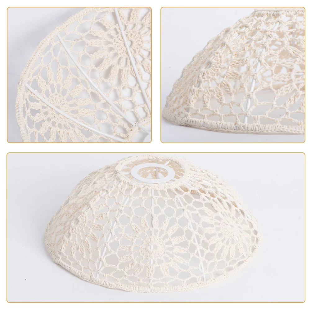 Bohemian Style Woven Lamp Shade Compact Hanging Pendant Light Cover For Indoor Ceiling Home Decor Cotton Rope Tassel
Bohemian Style Woven Lamp Shade Compact Hanging Pendant Light Cover For Indoor Ceiling Home Decor Cotton Rope Tassel