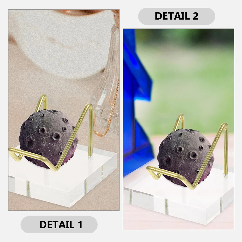 3Pcs Minerals Display Stand Acrylic Metal Holder Rack Gemstone Crystal Display Desktop Organizer Decor for Home Office
3Pcs Minerals Display Stand Acrylic Metal Holder Rack Gemstone Crystal Display Desktop Organizer Decor for Home Office