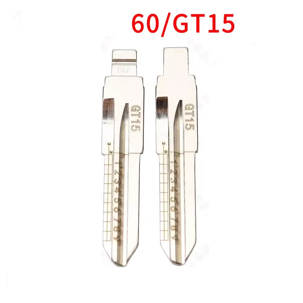 5pcs High Quality NO.60 GT15 Engraved Line Key Blade Scale Shearing Teeth Uncut Key Blade For Fiat
5pcs High Quality NO.60 GT15 Engraved Line Key Blade Scale Shearing Teeth Uncut Key Blade For Fiat