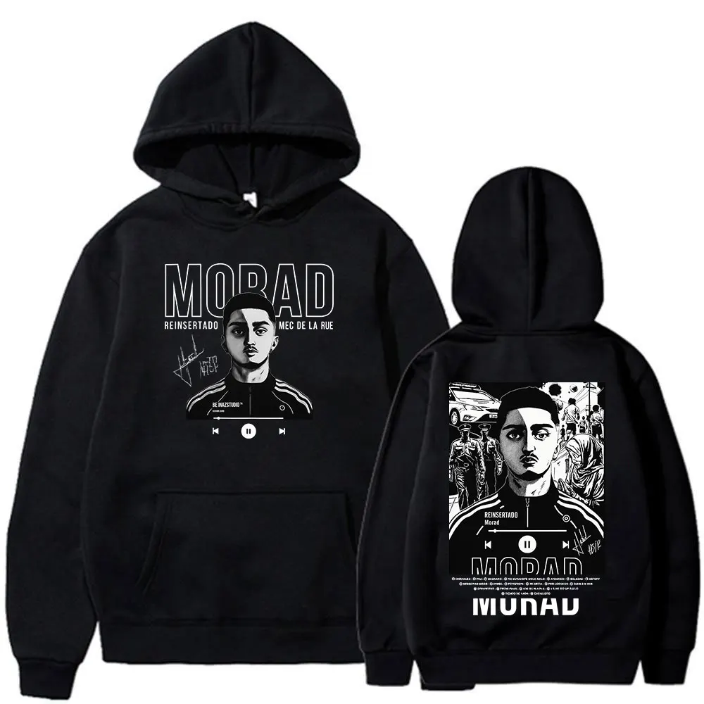 Рэпер Morad MDLR Album Tour толстовки для мужчин и женщин модные хип-хоп большие толстовки с капюшоном повседневные хлопковые пуловеры с длинными рукавами
Рэпер Morad MDLR Album Tour толстовки для мужчин и женщин модные хип-хоп большие толстовки с капюшоном повседневные хлопковые пуловеры с длинными рукавами