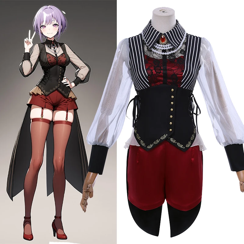 Women Anime BanG Dream! Nyamuko Dress Up Halloween Costume Girls Amoris Stage Yuutenji Nyamu Cosplay
Women Anime BanG Dream! Nyamuko Dress Up Halloween Costume Girls Amoris Stage Yuutenji Nyamu Cosplay
