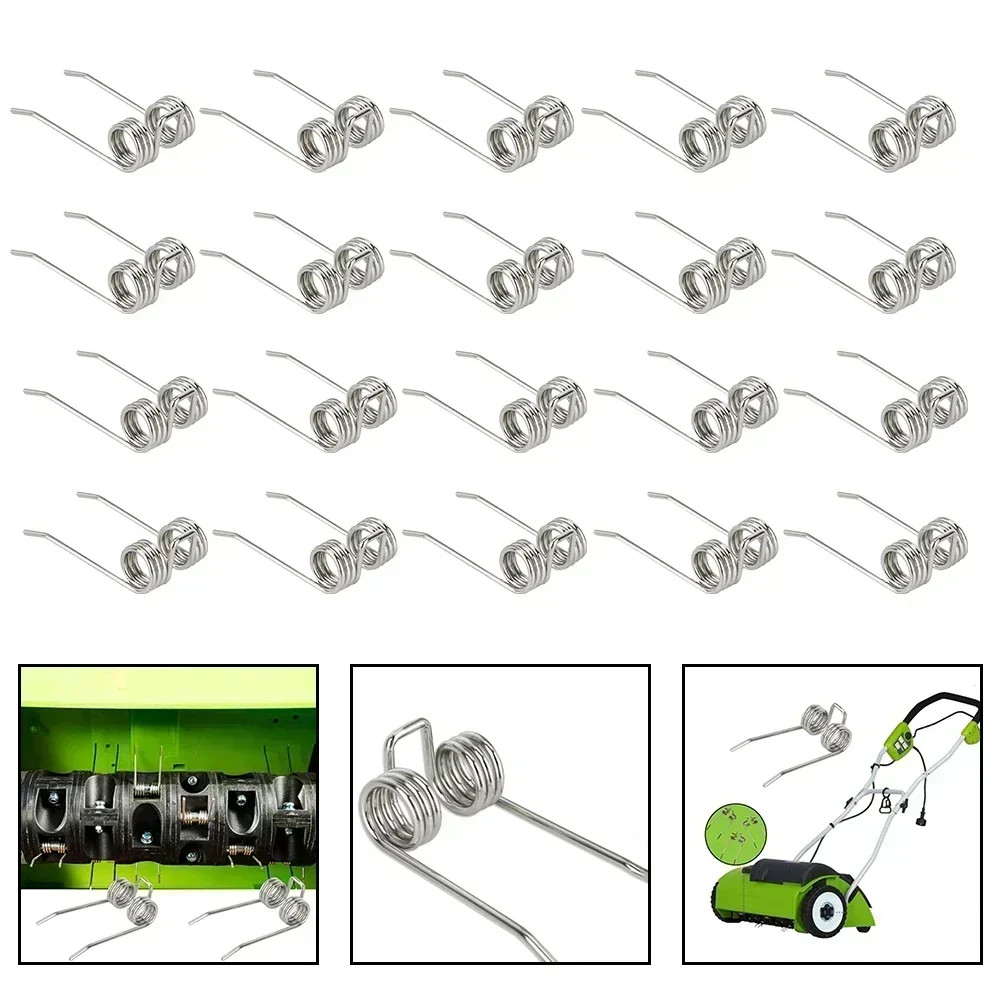 20X 29272 Replacement Dethatcher Tines For Greenworks 27022 2500600G Spring Steel Excavator Compatible Replacement Weeder Teeth
20X 29272 Replacement Dethatcher Tines For Greenworks 27022 2500600G Spring Steel Excavator Compatible Replacement Weeder Teeth