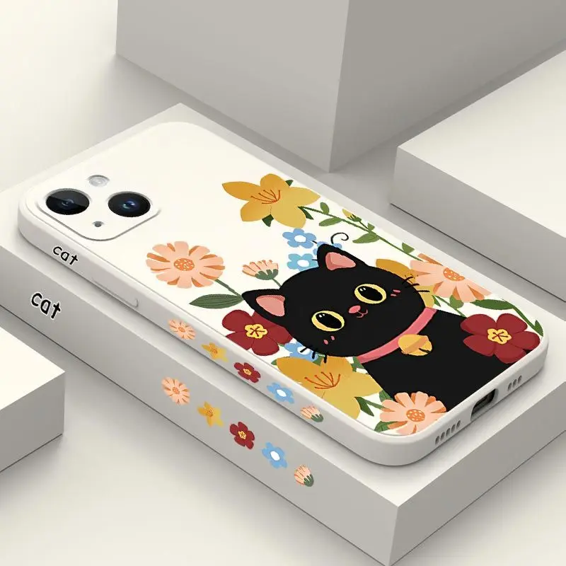 Lucky Cat Silicone Phone Case For iPhone 14 13 12 11 Plus Pro Max Mini X XR XS 8 7 6 6S Plus Cover
Lucky Cat Silicone Phone Case For iPhone 14 13 12 11 Plus Pro Max Mini X XR XS 8 7 6 6S Plus Cover