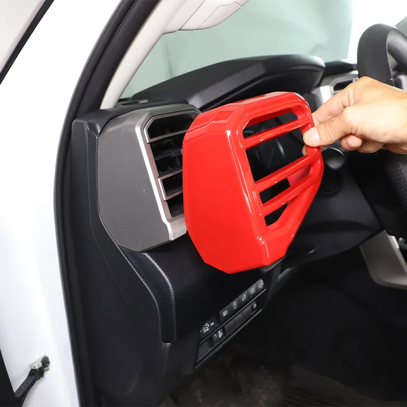 For Toyota Tundra 2022 2023 ABS Carbon Fiber / Matt Black Car Central Control Air Vent Decorative Frame Sticker Auto Accessories
For Toyota Tundra 2022 2023 ABS Carbon Fiber / Matt Black Car Central Control Air Vent Decorative Frame Sticker Auto Accessories