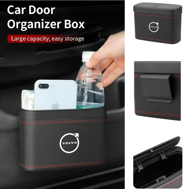 Car Push-Button Style Square Leather Multi Functional Organizer Box Trash Can For Volvo AWD C30 T6 V70 V90 XC40 XC60 XC70 XC90
Car Push-Button Style Square Leather Multi Functional Organizer Box Trash Can For Volvo AWD C30 T6 V70 V90 XC40 XC60 XC70 XC90