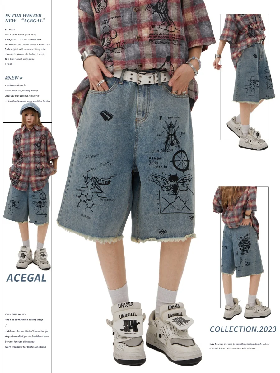 Remedie American fiti Five-Quarter Jeans ex Summer Straight Wide Leg Casual orts Commute Sle l Waist ket
Remedie American fiti Five-Quarter Jeans ex Summer Straight Wide Leg Casual orts Commute Sle l Waist ket