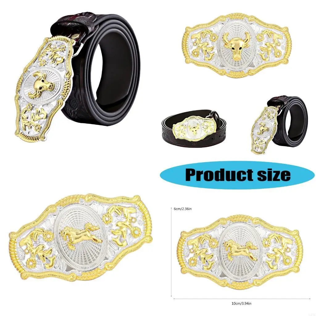 L5YC Replacement Belt Buckle Retro Horse Metal Leather Craft Belt Buckle Photo Props Punk Belt Buckles for Men Women
L5YC Replacement Belt Buckle Retro Horse Metal Leather Craft Belt Buckle Photo Props Punk Belt Buckles for Men Women