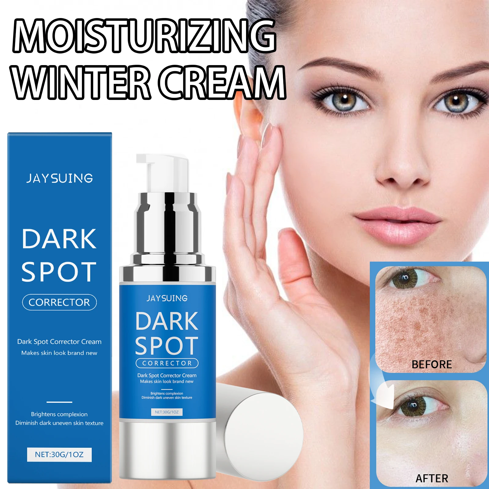 Jaysuing Осветляющий ежедневный увлажняющий крем 30 г Увлажняющий крем для лица Glow Boosting Cream Тьмяность Лечение Нежирный Легкий вес
Jaysuing Осветляющий ежедневный увлажняющий крем 30 г Увлажняющий крем для лица Glow Boosting Cream Тьмяность Лечение Нежирный Легкий вес