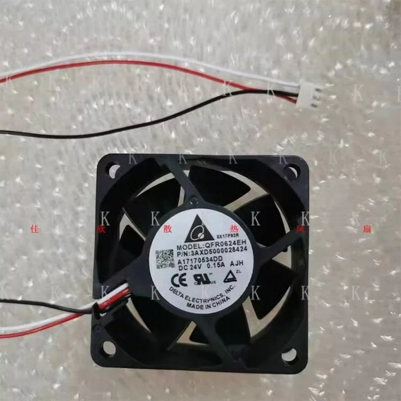 C FOR DELTA QFR0624EH DC24V 0.15A 3-Pin Inverter Cooling Fan
C FOR DELTA QFR0624EH DC24V 0.15A 3-Pin Inverter Cooling Fan