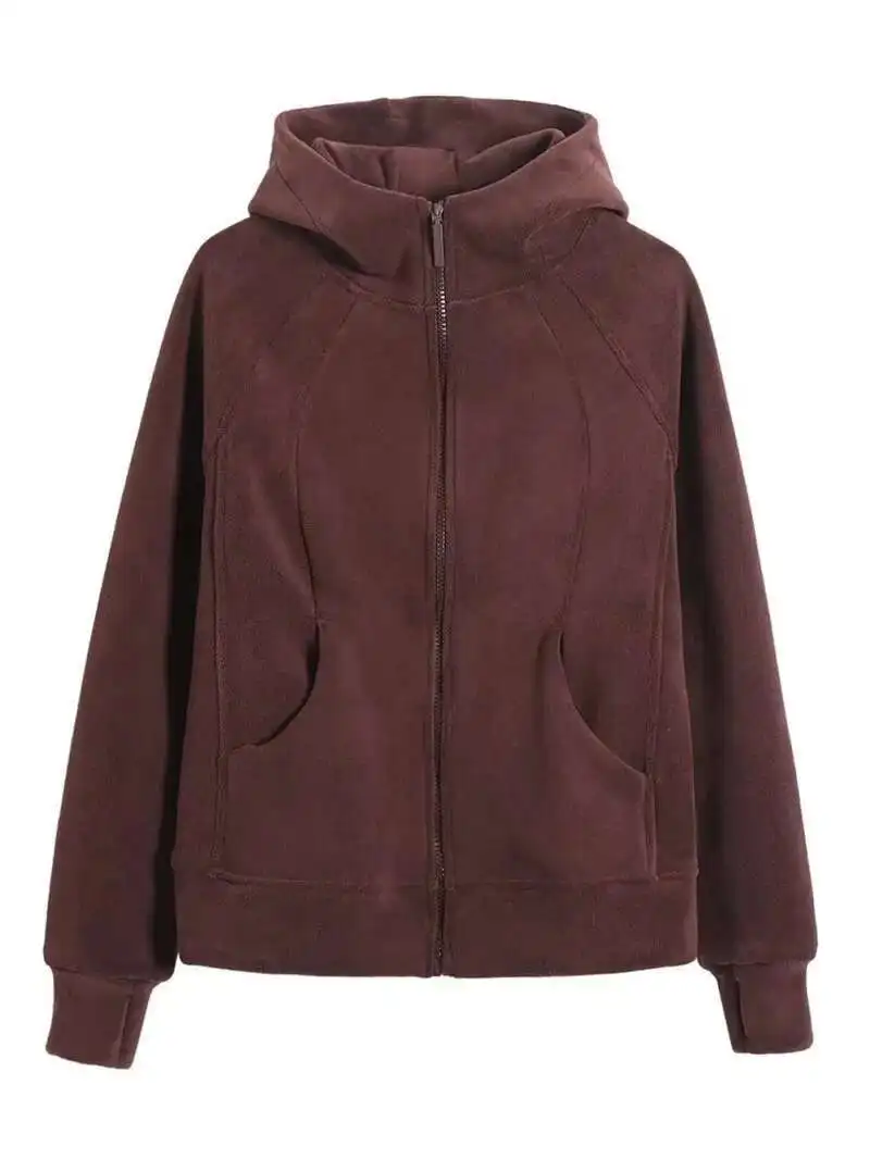 2024 Autumn/winter New Hooded Long Sleeve Zipper Cardigan Women Loose Solid Color Casual Versatile Warmth Top Coat J1GT
2024 Autumn/winter New Hooded Long Sleeve Zipper Cardigan Women Loose Solid Color Casual Versatile Warmth Top Coat J1GT