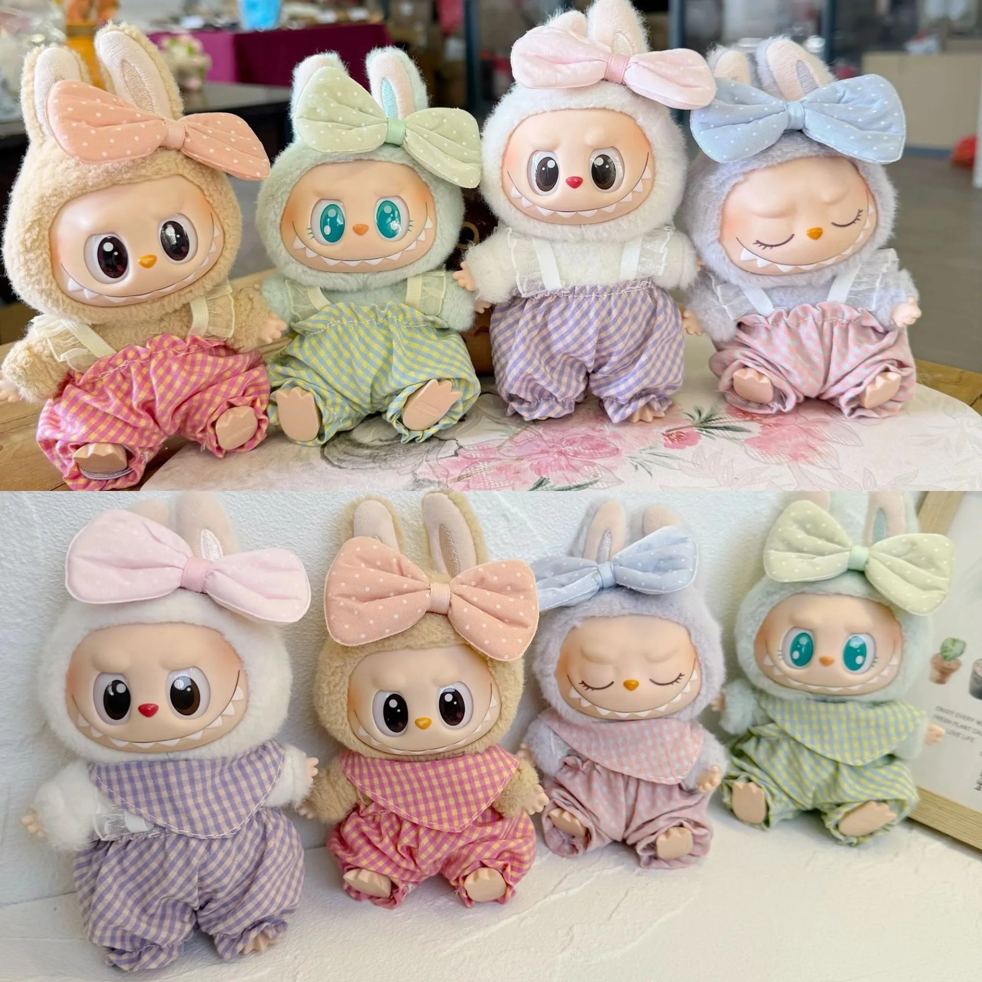 Labubu Doll III Clothes Bow-Tie Drool Bib 3-Piece Set 15/17cm Plush Doll'S Clothes Labubu I II Dolls Sitting Party Accessories
Labubu Doll III Clothes Bow-Tie Drool Bib 3-Piece Set 15/17cm Plush Doll'S Clothes Labubu I II Dolls Sitting Party Accessories