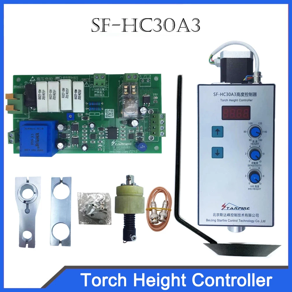 Automatic Torch Height Controller THC for cnc plasma flame cutting machine Arc voltage gas cutter SF-HC30A3 DIY kit accossories
Automatic Torch Height Controller THC for cnc plasma flame cutting machine Arc voltage gas cutter SF-HC30A3 DIY kit accossories