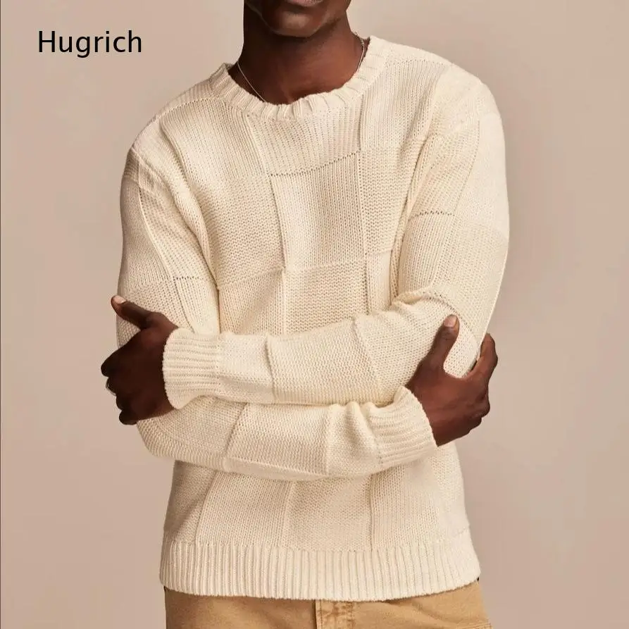 Soft Segmented Plaid Knitted Crew Neck Minimalist Travel Office Casual Long Sleeve Jumper
Soft Segmented Plaid Knitted Crew Neck Minimalist Travel Office Casual Long Sleeve Jumper